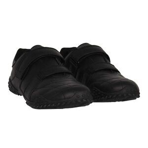 Lonsdale Childrens/Kids Fulham Leather Flat Sneakers / Black